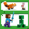 KLOCKI LEGO MINECRAFT 21583 Przygoda Steve’a w tajdze, zestaw +6 lat