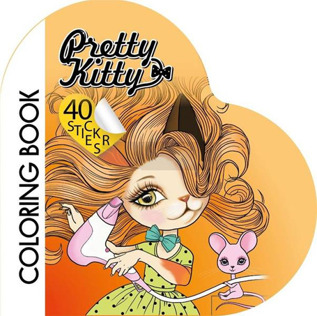 Kolorowanka Curly z naklejkami BR Serce 2212