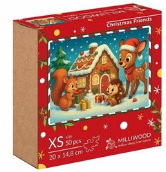 Puzzle drewniane 50 Świąteczni Przyjaciele ALEX