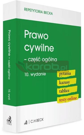 Prawo cywilne - część ogólna. Pytania. Kazusy w.10