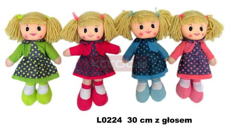 Lalka z głosem 30cm MIX