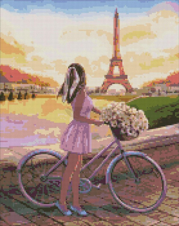 Diamentowa mozaika - Romans w Paryżu 40x50cm