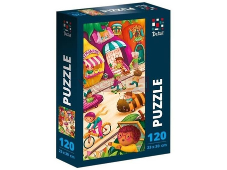 Puzzle 120 De.tail. Miasto owoców