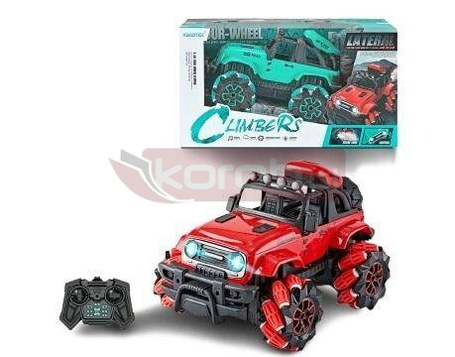 Terenówka zdalnie sterowana z funkcją pary