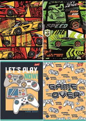 Zeszyt A4/32K kratka mix (15szt)