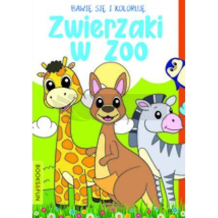 Bawię się i koloruję. Zwierzaki w ZOO
