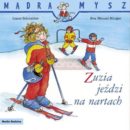 Mądra Mysz. Zuzia jeździ na nartach