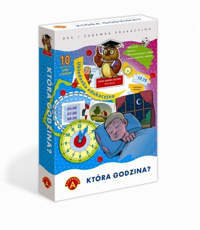 Układanka edukacyjna, Która godzina?