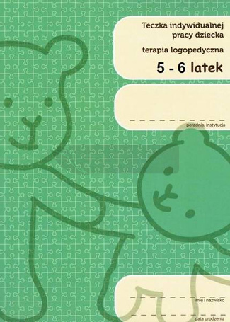 Teczka indywidualnej pracy dziecka... 5-6-latek
