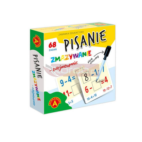 Zestaw Pisanie Zmazywanie - Odejmowanie