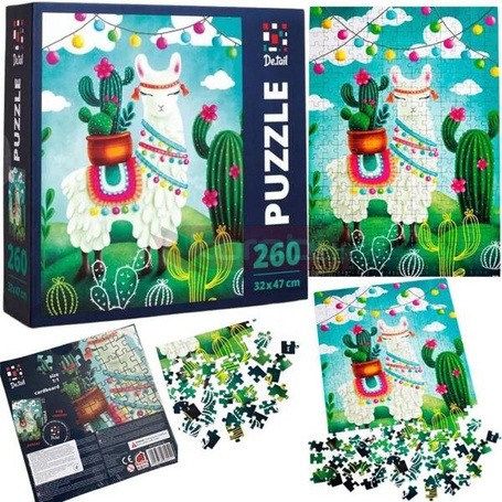 Puzzle 260 Lama slicznotka