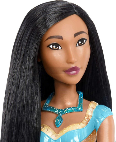 DISNEY LALKA KSIĘŻNICZKA POCAHONTAS w błyszczącym ubraniu HLW07