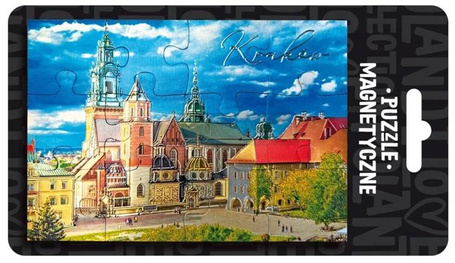 Magnes puzzle Kraków ILP-MAG-PUZZ-KRA-02