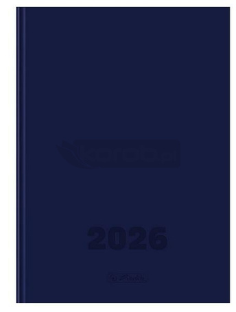 Kalendarz 2026 B5 dzienny Szefa DTP granat HERLITZ