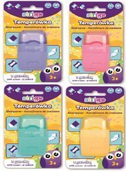 Temperówka na dwie grubości z pojemnikiem STRIGO