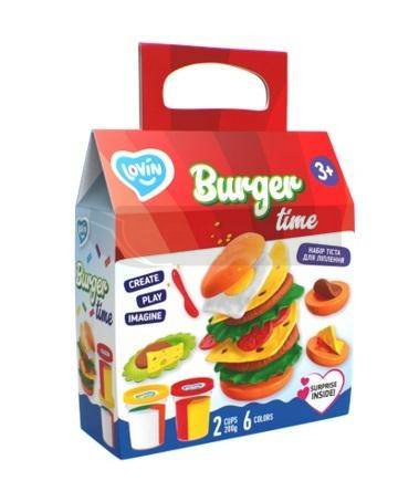 Zestaw kreatywny ciastolina Burger time
