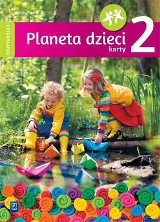 Planeta dzieci. Czterolatek. Karty pracy cz.2 WSiP