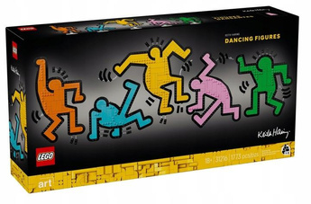 LEGO ART 31216 Keith Haring TAŃCZĄCE POSTACIE, zestaw klocków +18 lat