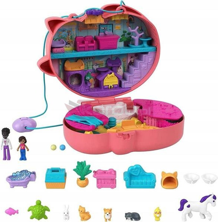 LALKA POLLY POCKET TOREBKA KOTEK zestaw do zabawy HGT16