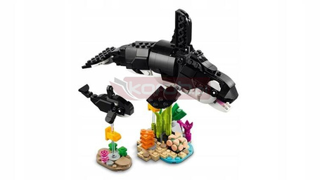 LEGO CREATOR 3W1 31165 Dzikie zwierzęta: rodzina pand, zestaw klocków