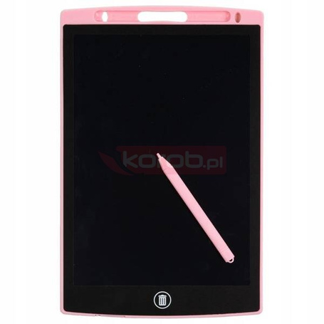 KIDEA DUŻY TABLET LCD do rysowania 10'' różowy 5590