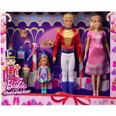 Lalka Barbie Rodzina królewska GXD61