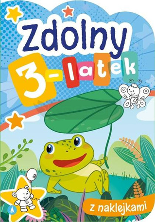 Zdolny 3-latek z naklejkami