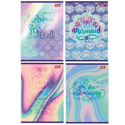 Zeszyt A5/16K linia 2 kolor Pastel Mermaid (15szt)