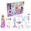 Lalka Barbie Kalendarz adwentowy Kraina Fantazji HGM66