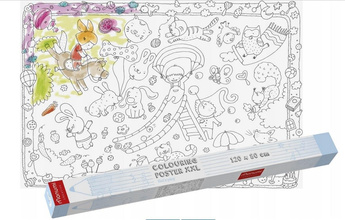 Kolorowanka Podłogowa XXL. Zabawa