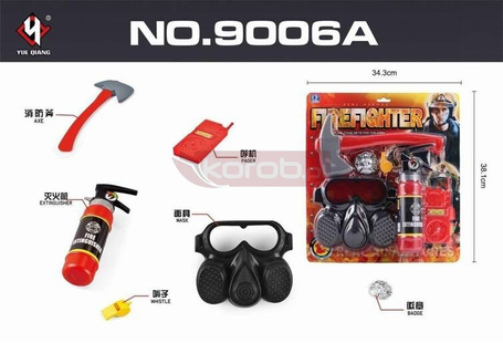 Zestaw małego strażaka