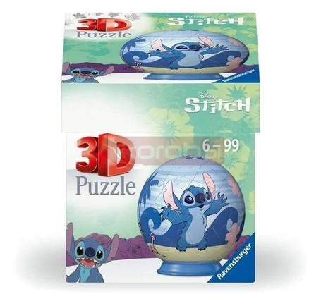 Puzzle 3D Kula: Stitch 1