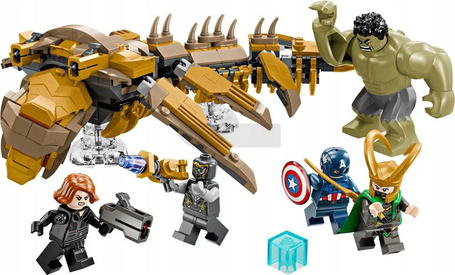 LEGO MARVEL AVENGERS 76290 AVENGERS KONTRA LEWIATAN zestaw klocków +7 LAT