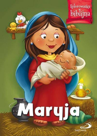 Kolorowanka biblijna Maryja