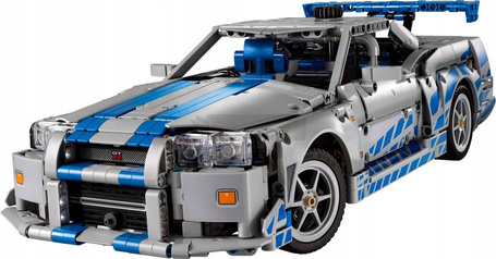 LEGO TECHNIC 42210 NISSAN SKYLINE GT-R R34 F&F zestaw klocków dla 18+