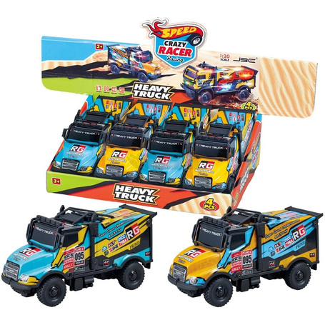 Ciężarówka rajdowa z dźwiękiem