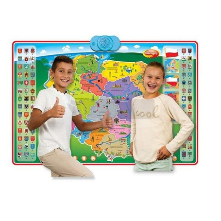 Interaktywna mapa Polski