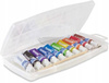 COLORINO FARBY TEMPERA 10 KOL w tubkach + pędzelek 68291
