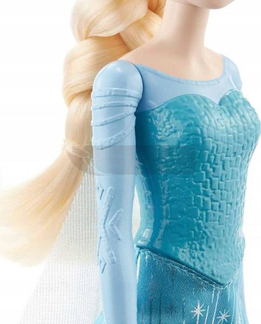 FROZEN LALKA KSIĘŻNICZKA ELSA w błyszczącej sukni HLW47