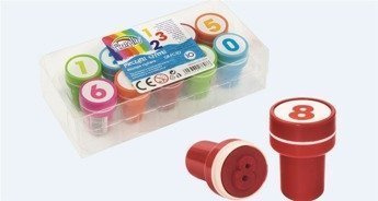 Pieczątki cyferki FIORELLO