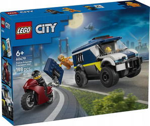 LEGO CITY 60479 Furgonetka policyjnego konwoju więziennego, zestaw +6 lat