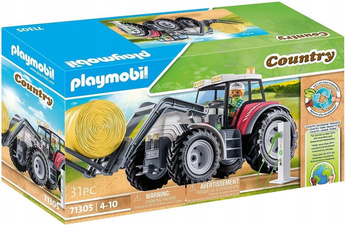 PLAYMOBIL COUNTRY 71305 DUŻY TRAKTOR zestaw dla dzieci +4 lata