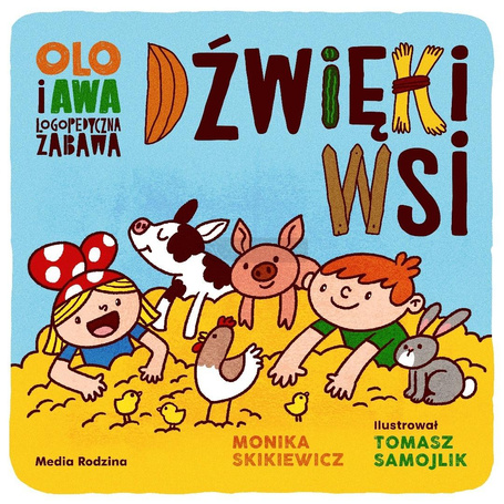 Olo i Awa. Logopedyczna zabawa. Dźwięki wsi