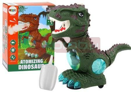 Dinozaur tańczący z dźwiękiem zielony