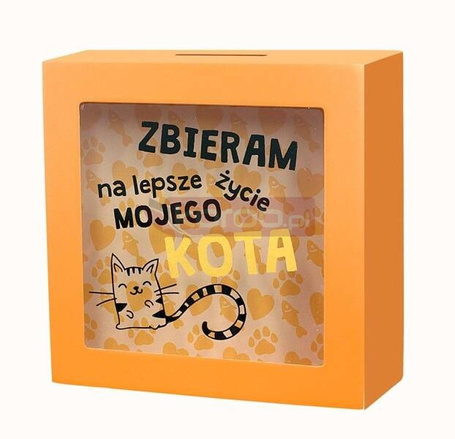 Skarbonka lepsze życie kota