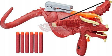 NERF ELITE F6277 Dungeons & Dragons Kusza Blaster + 6 strzałek Nerf Elite