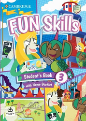 Fun Skills Level 3 SB and Home Booklet with Online