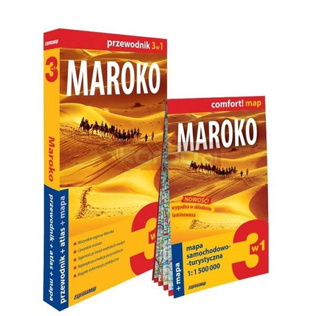 Maroko 3w1 przewodnik + mapa