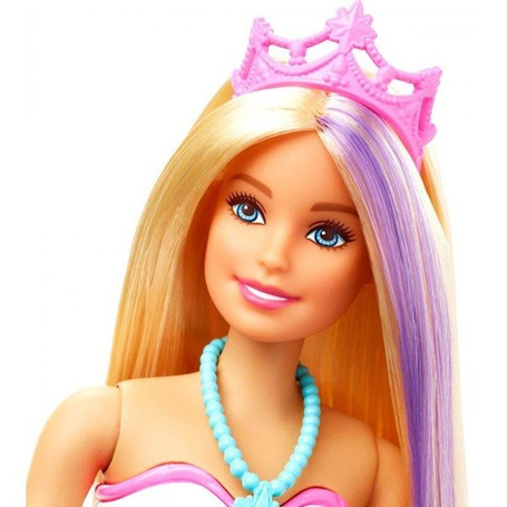 Lalka Barbie Syrenka kolorowa magia GCG67