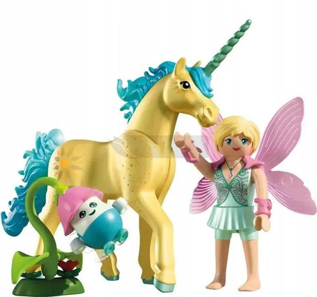 PLAYMOBIL 71842 Jednorożce Sunshine Blossom z wróżką zestaw +4 lata